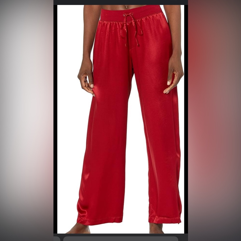 Red Satin PJ Harlow Pajama Set